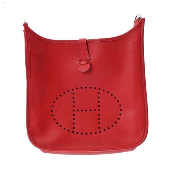 HERMES Evelyn Evelyn 3 PM Rouge casaque shoulder bag 800000136520000 - Picture 1 of 9